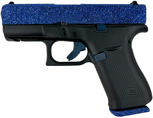 Glock G43X 9mm Luger 3.41 Barrel 10 Rounds Navy Cerakote