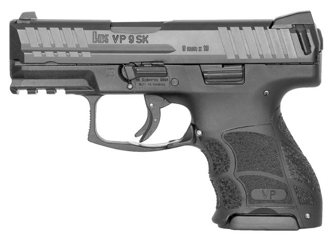 HK VP9 SK, 9mm Luger, 3.2in. Barrel, 10rd - Black (81000093)