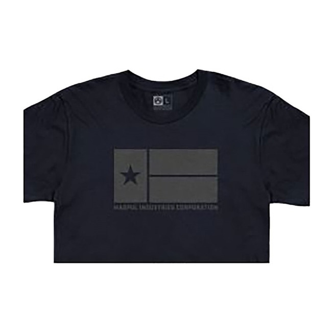 LONE STAR COTTON T-SHIRT NAVY LARGE