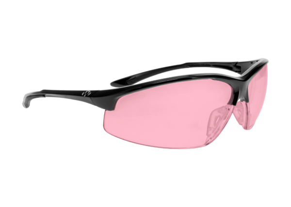 Tanker Open Frame Shooting Glasses Rose