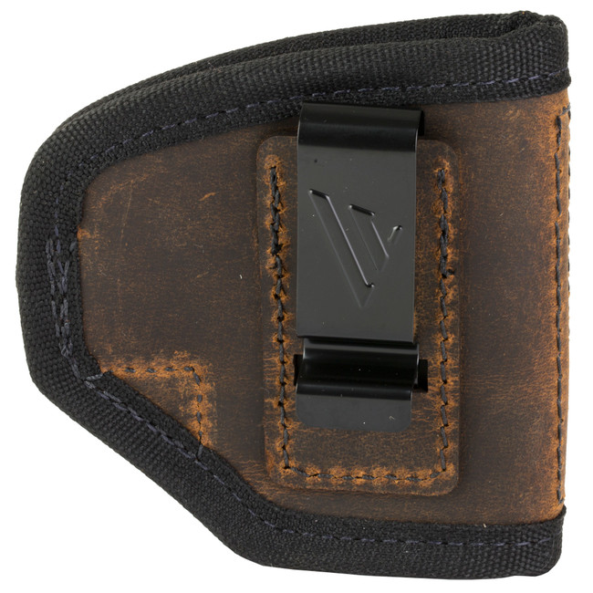 Versacarry RA2111 Ranger  IWB Size 01 Brown Polymer Leather Belt Clip - RA2111 - 687121355402