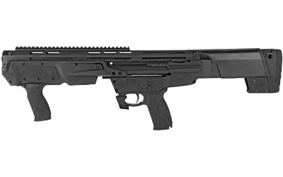 Smith & Wesson 12490 M&P Bullpup 12 Gauge Pump 3" 7+1 (2.75") 19" Black Oxide Smooth Bore/Threaded Barrel, Matte Black Receiver, Black Fixed Bullpup Stock, Black w/Interchangeable Backstrap Grip - 12490 - 022188880137