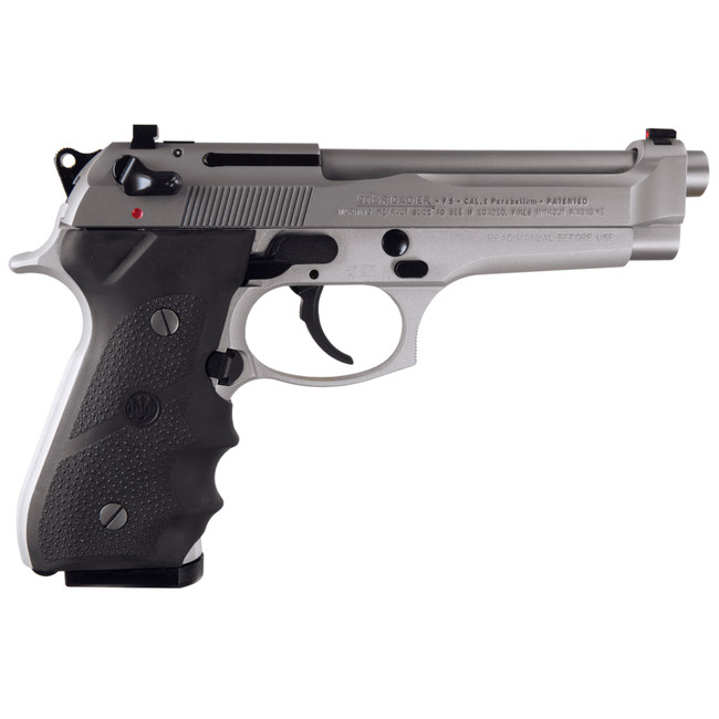 Beretta 92FS Brigadier Inox 9mm Luger 4.9 inch 10 Rounds Stainless Grey - J92F560CA - 082442884981