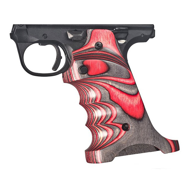 LAMINATED GRIPS FOR RUGER MARK IV 22/45 RED