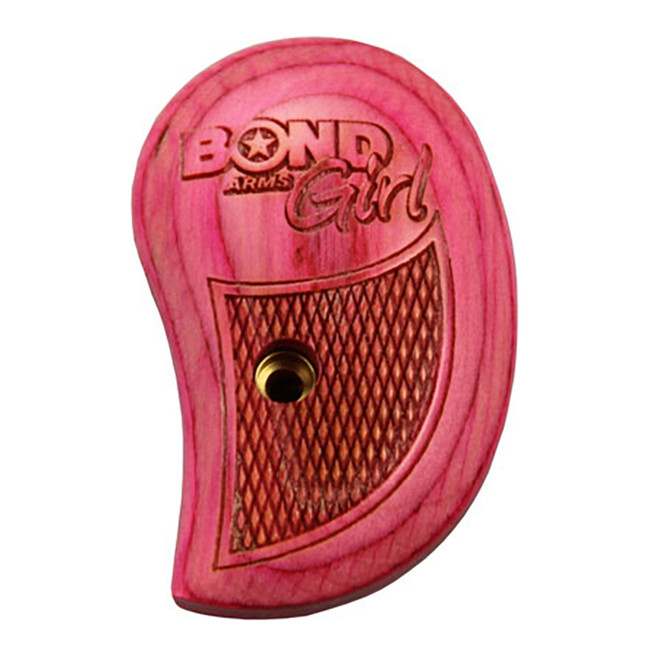 Bond Arms Bond Girl Pink Grip Compatible with Bond Derringers Pt24 Ptall