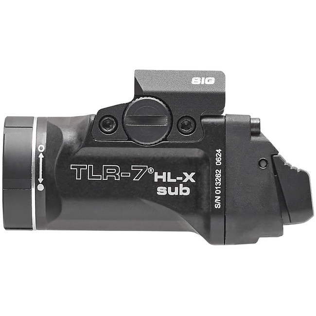 Streamlight TLR-7 HL-X Sub P365XL Weapon Light Multi-Fuel 1000 Lumens Rechargeable - 69504 - 080926695047