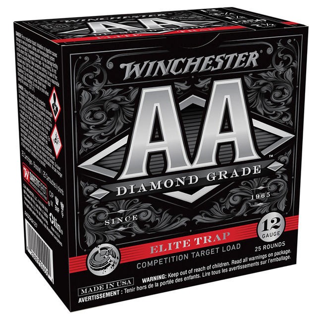 Winchester AA Diamond Grade Elite 12 Gauge 1 1/8 Ounce #7.5 Shot 250 Rounds