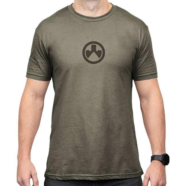 ICON LOGO CVC T-SHIRT 3X-LARGE OD HEATHER - MAG1115-317-3XL - 840815124467