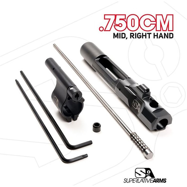 Superlative Arms Ar-15 Adjustable Piston System Clamp-On 0.750 Gas Block