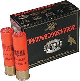 Winchester Win Sx-Trky 12 Gauge Shotgun Ammunition 1 7/8 Ounce 10 Rounds