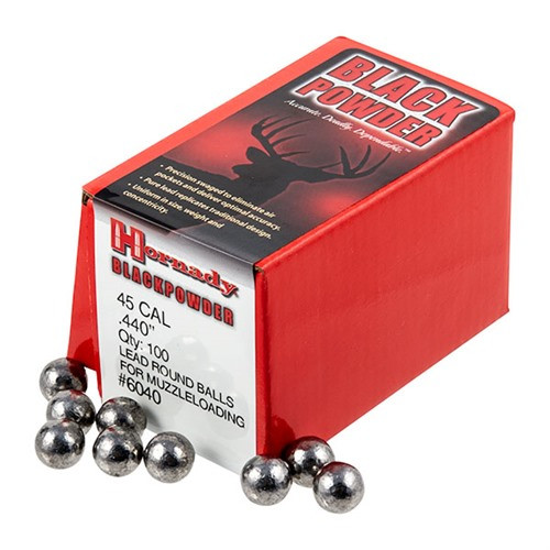 Hornady Lead Balls 45 Cal. .440