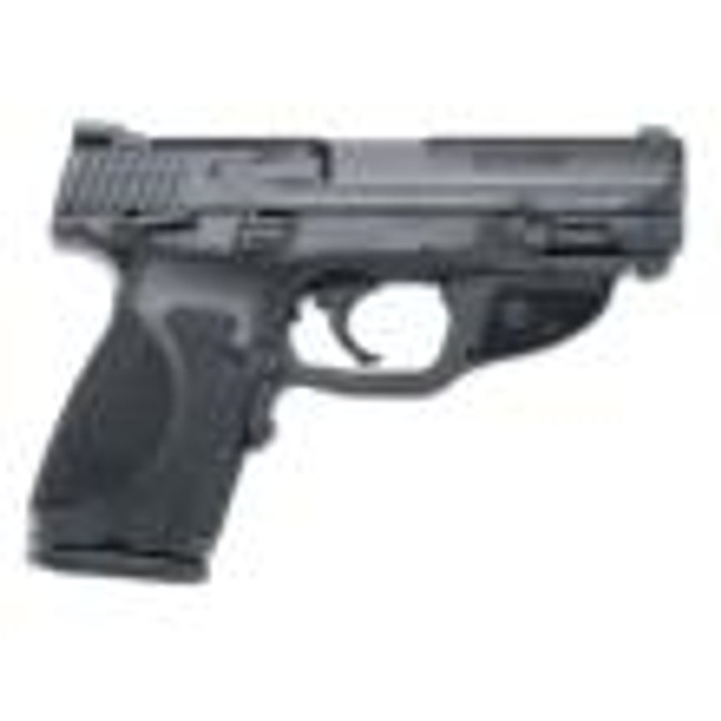S&W M&P9 M2.0 Compact Handgun 9mm Luger 15rd Magazine 4" Barrel Thumb Safety CT Green Laserguard - USED