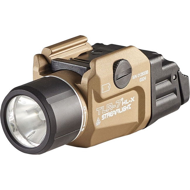 Streamlight TLR-7 HL-X USB 1000LM FDE Multi-Fuel Tactical Light