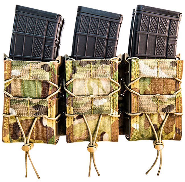 High Speed Gear 45X2R0MC TACO X2R Shingle MultiCam Nylon, Triple Shingle (3 Rifle), Fits MOLLE
