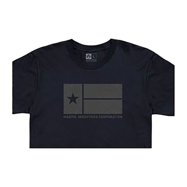 LONE STAR COTTON T-SHIRT NAVY SMALL