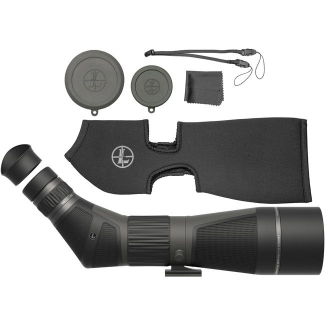 Leupold SX 4 Pro Guide HD Gen2 20-60x85 Angled Spotting Scope Compatible with 1 Inch Mounts - 030317042202
