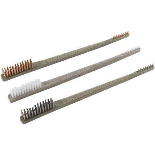 Otis FG3163 AP Brushes  Bronze/Nylon/Stainless Steel Bristles 3 Pack