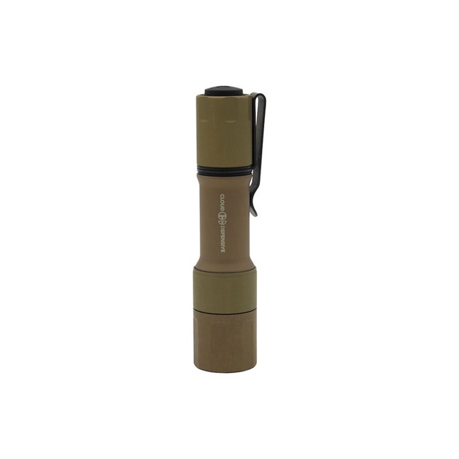 Cloud Defensive MCH EDC 2 0 Dual Fuel 1700 Lumen Handheld Flashlight 18650 FDE