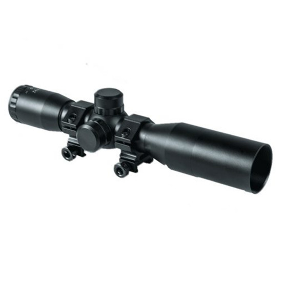 Keystone Sporting Arms Ksa Aim Combat Scope With Sunshade For Crickett Rifles 4x Mil-Dot 1 Inch Mount Rings Included