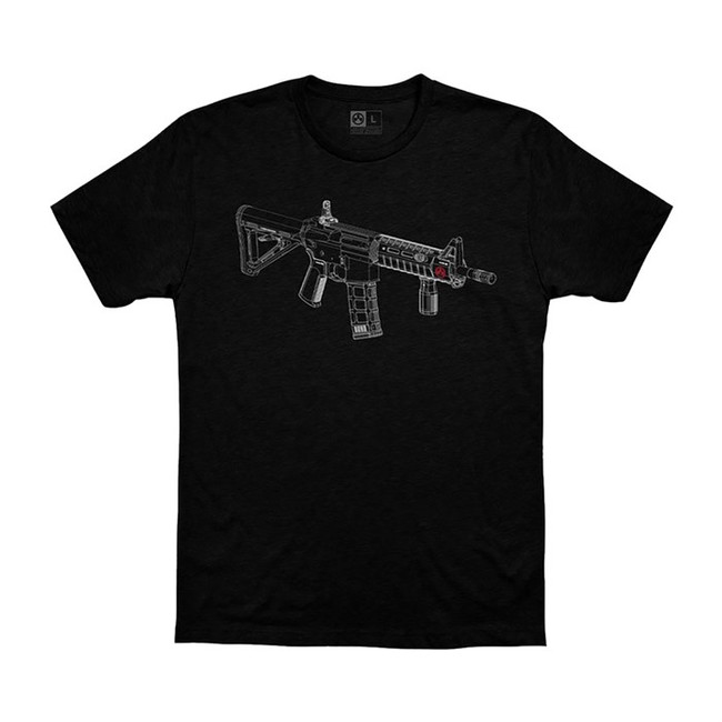 BLUEPRINT BLEND T-SHIRT BLACK 2X-LARGE