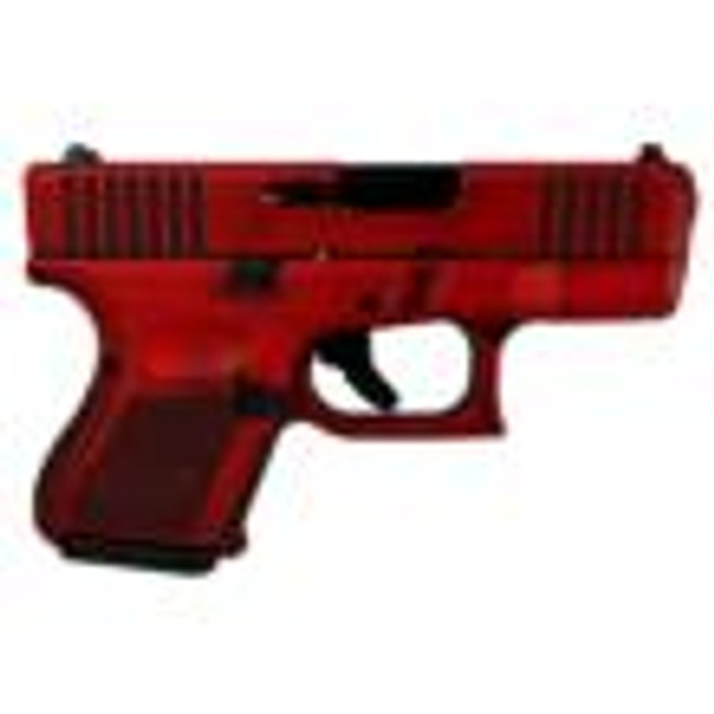 Glock G26 Gen 5 9mm 3.43in 10rd Distressed Red
