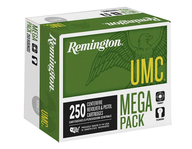 Remington UMC 40 S&W 180 Grain Full Metal Jacket 1000 Rounds