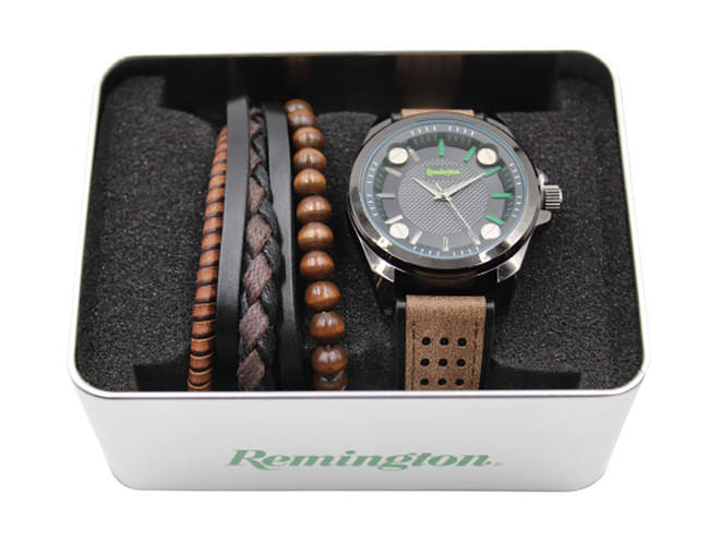 Remington by Camp Co RMWST6 Remington Watch/Bracelet Gift Set Remington Green