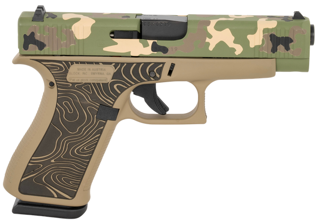 Glock G48 Gen5 9mm Luger 4.17in 10+1 Serrated Steel Slide Polymer Frame