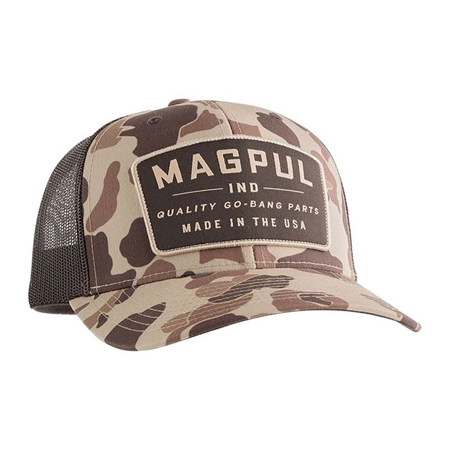 GO BANG TRUCKER- RAIDER CAMO/BROWN