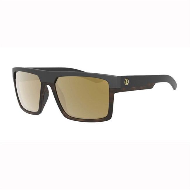 MATTE BLACK/TORTOISE BRONZE MIRROR LENS GLASSES