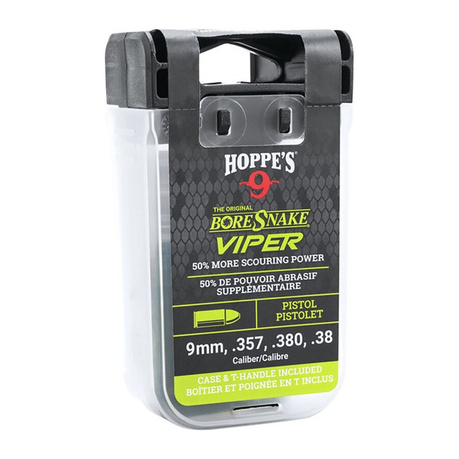 Hoppe's 24002VD BoreSnake Viper 9mm/38/357/380 Pistol