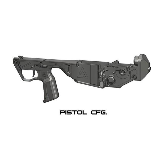 A3 Tactical Pistol Upper Receiver Triad Bullpup Chassis for Brn-180