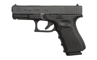 Glock G19c Gen 4 9mm Luger 4 inch 15 Round Black Finish - PR1959103