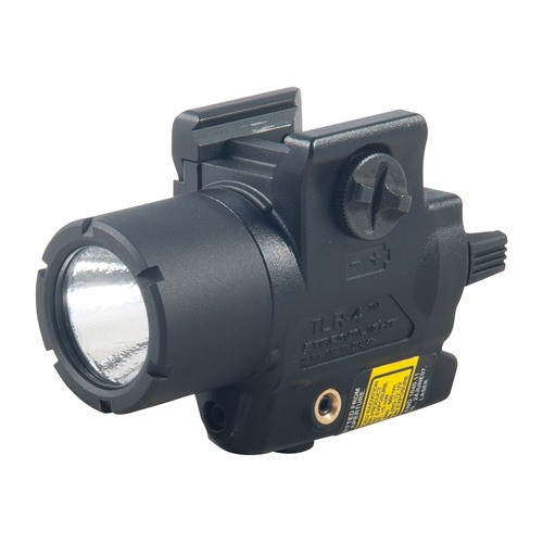 Streamlight TLR-4 Tactical Light with Laser Picatinny Rail Mounted C4 LED Red Laser 110 Lumens