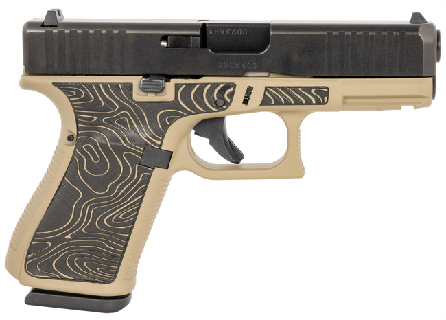 Glock G19 Gen 5 9mm 4.02in 15rd Serrated Expedition Cerakote Finish