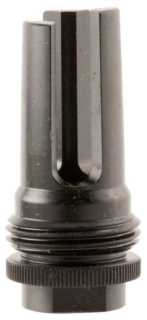 SilencerCo AC1562 ASR Flash Hider Black Steel with 1/2"-36 tpi Threads for 9mm