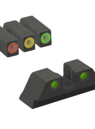 Meprolight Hyper-Bright Yellow Front Ring Green Rear Sights Cz 75 85 Sp01