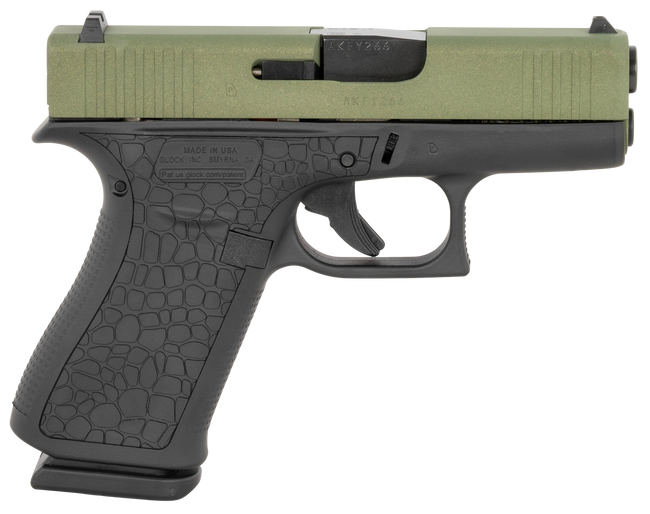 Glock 43X 9mm Luger 3.41in Barrel 10 Round Bayou Green