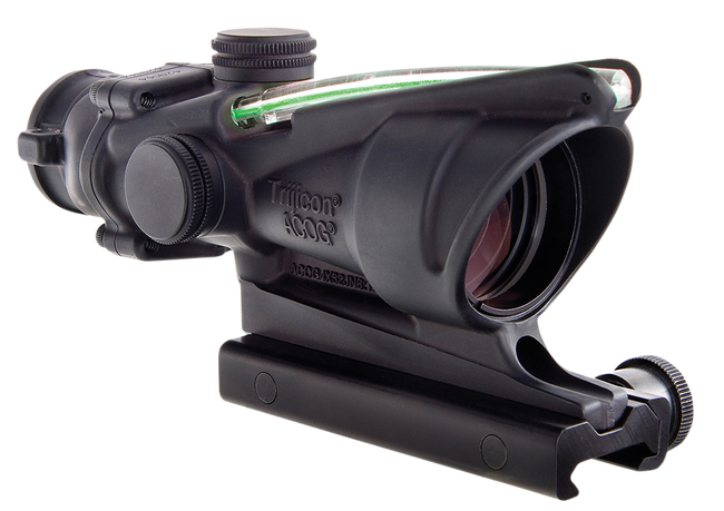 Trijicon ACOG 4x Rifle Scope with 32mm Objective Green Chevron BDC Reticle TA51 Mount