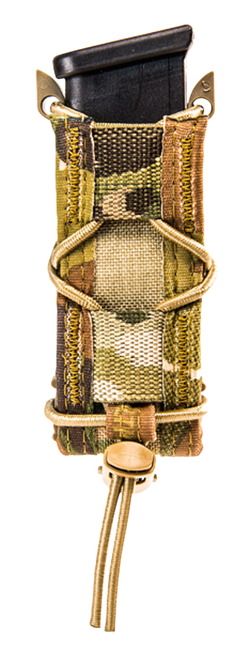 High Speed Gear 13PT10MC TACO Mag Pouch Single MultiCam Nylon Belt Compatible w/ Pistol