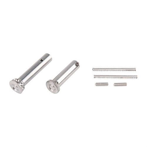 Battle Arms Development Bad Enhanced Titanium Takedown Pins AR Rifles Silver