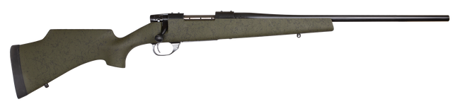 Weatherby VWC308NR0O Vanguard Camilla Wilderness Compact 308 Win 5+1 20" Matte Blued Steel Barrel & Drilled & Tapped Steel Receiver, Black Webbed Green Monte Carlo w/High Comb Fiberglass Stock