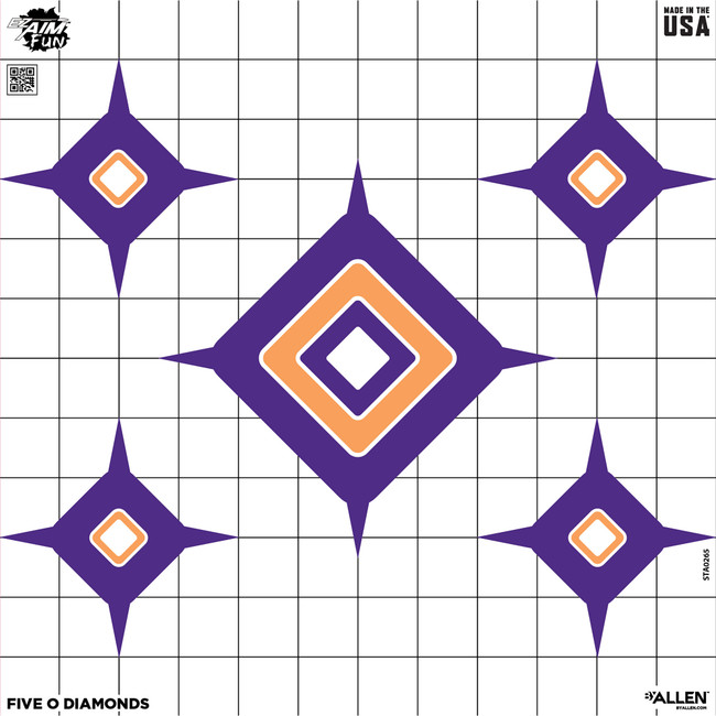 ALLEN EZ AIM 12"X12" DIALING IN 9PK