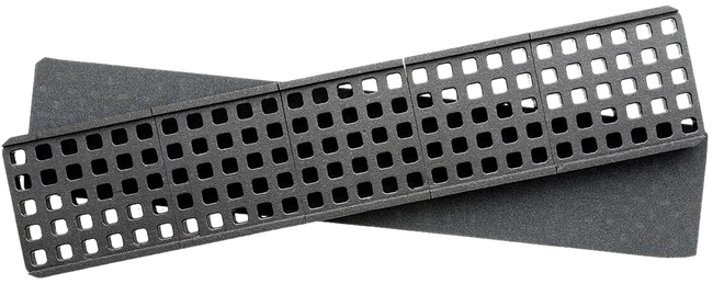 Magpul MAG1457BLK DAKA Grid Organizer Black Polypropylene - MAG1457BLK - 840815148357