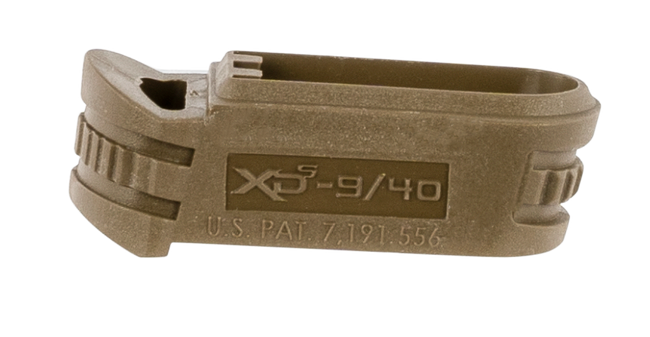 Springfield Armory XDS5902MFDE Backstrap Sleeve Polymer Flat Dark Earth 9mm Luger