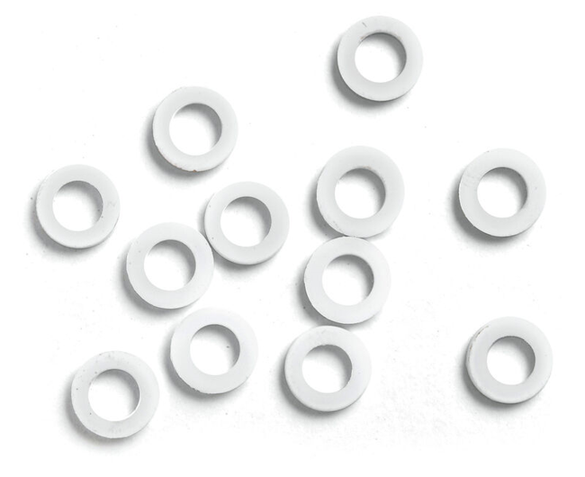 Uncle Mikes Distinctive White Spacers for Wooden Stocks and Swivel Bases