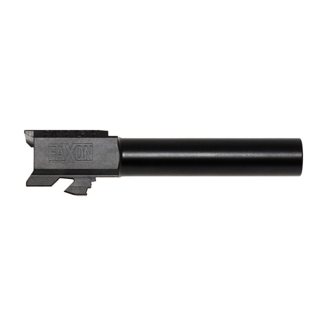 Faxon Firearms Duty Series G19 9mm 4.02in 1:10 Broach Rifled 4150 Nitride Barrel