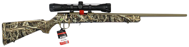 Savage Arms 93 XP 17 HMR 21 Inch 10+1 Coyote Tan Cerakote Brush Camouflage