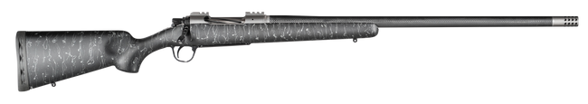 Christensen Arms CA10268215431 Summit TI  Full Size Frame 300 Win Mag 3+1, 26" Natural Titanium Steel Threaded Barrel, Natural Titanium Aluminum Receiver, Black w/Gray Webbing Fixed Sporter Stock