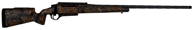 Seekins Precision 0011710125DS Havak PH2 Full Size 7mm Rem Mag 3+1 26" Charcoal Gray Fluted/Threaded Barrel, Black Picatinny Rail Stainless Steel Receiver, Desert Shadow Camo Fixed Synthetic Stock
